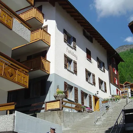 Apartmenthaus Holiday Saas-Fee Exterior foto