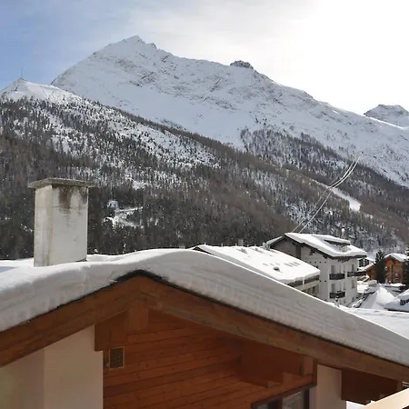 Apartmenthaus Holiday Saas-Fee Exterior foto